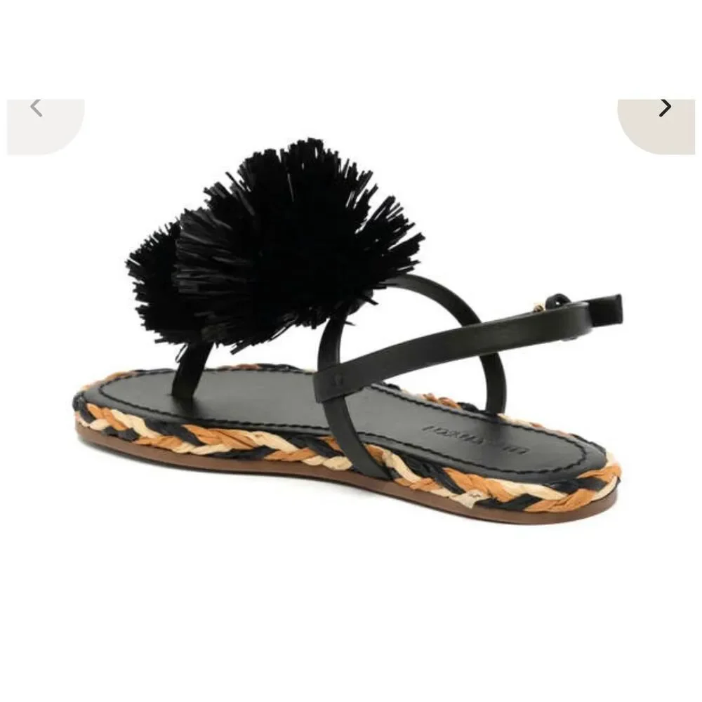 Ulla Johnson INGRID ESPADRILLE in NOIR NWB Size 38